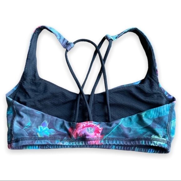 Lululemon Free To Be BraCurious Jungle Multi / Black size 4 - Picture 8 of 8